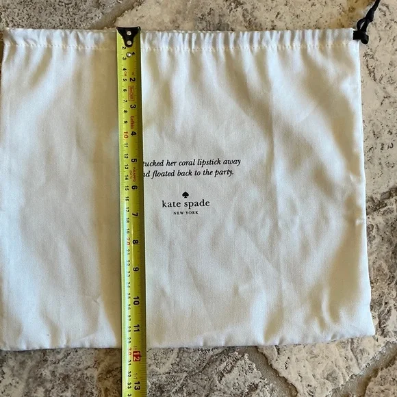 Kate Spade Cream Drawstring Bag - Picture 4 of 4